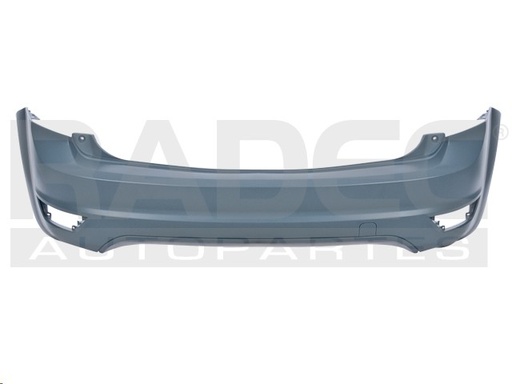 [203-1219-12] FASCIA TRASERA FD FOCUS 09-11 P/PINTAR S/HOYO P/SENSOR 3 PUERTAS