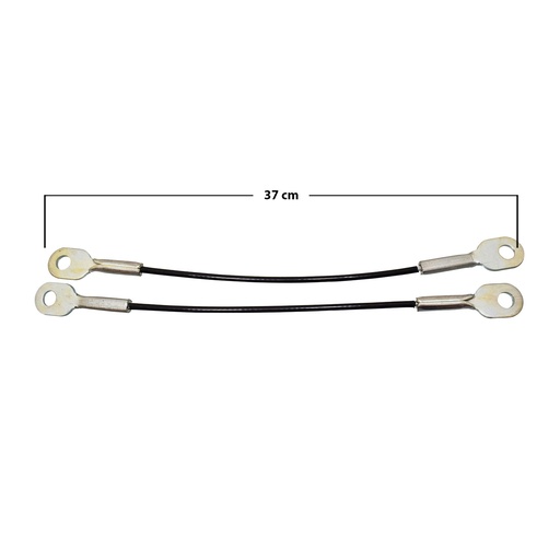 [001-2305-05] CABLES DE TAPA NS D21 94-08  JUEGO 37 CM