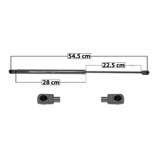 [004-1901-00] AMORTIGUADOR 5TA PUERTA MZ 3 HATCHBACK 04-09  54.5 ENTRADA TIPO 9 ENTRADA 2 TIPO 9 360 80.93 36.71 420 94.42 42.83 SPART 7014    