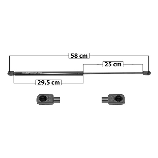 [004-2101-00] AMORTIGUADOR COFRE MN MINI COOPER XUV 02-06/SEDAN 05-08/HATCHBACK 02-06  58 29.5 25 ENTRADA TIPO 9 ENTRADA 2 TIPO 9 300 67.44 30.59 240 53.95 24.47 SPART SP-6415 Derecho/Izquierdo   