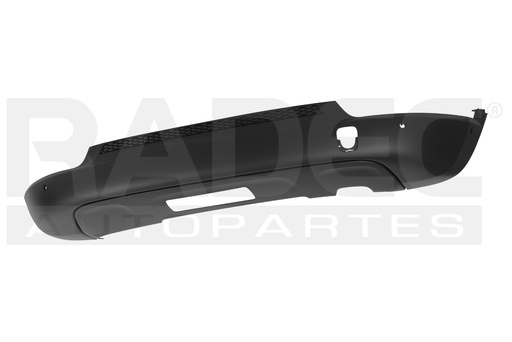 [203-1604-13] FASCIA TRASERA JP COMPASS 18-21 INFERIOR C/2 HOYOS P/SENSOR S/HOYO P/GANCHO CORRUGADA 4X2/LATITUDE/LIMITED/LIMITED PREMIUM L4 4 CILINDROS 2.4L 5 PUERTAS
