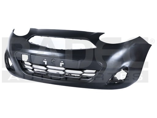 [203-2327-04] FASCIA DELANTERA NS MARCH 14-20 P/PINTAR S/HOYO P/MOLDURA (C/REJILLA CENTAL 17 PANALES)