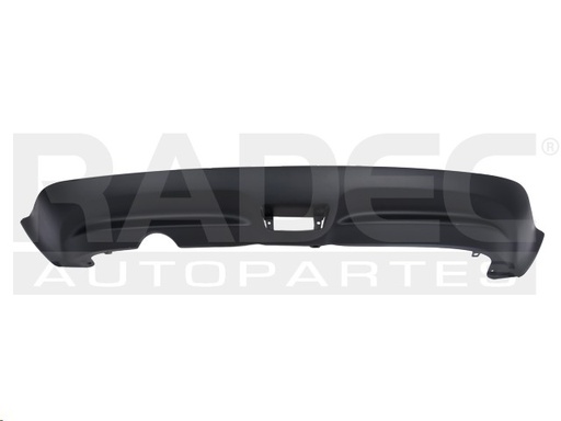 [203-2344-03] FASCIA TRASERA NS JUKE 11-14 INFERIOR CORRUGADA S/SL/SV L4 4 CILINDROS 1.6L 5 PUERTAS