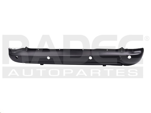 [203-2407-09] FASCIA TRASERA PG PARTNER 13-19 C/HOYO P/SENSOR CORRUGADA