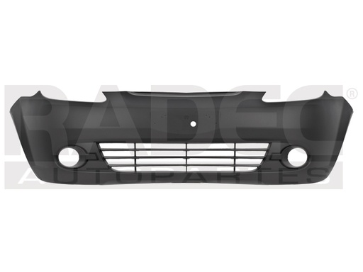 [203-2506-02] FASCIA DELANTERA PT MATIZ G2 06-15 P/PINTAR C/HOYO P/FARO NGRO MATE LS/LTS L3 3 CILINDROS 1.0L 5 PUERTAS