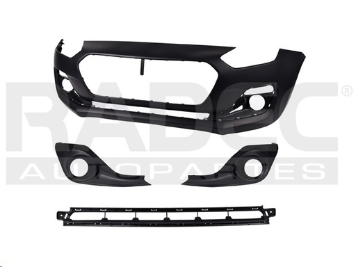 [203-2903-04] FASCIA DELANTERA SZ SWIFT 18-23 COMPLETA C/REJILLAS P/PINTAR