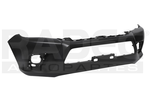 [203-3007-09] FASCIA DELANTERA TY HILUX 16-23 LINEA ANTERIOR NEGRA S/REJILLA CENTRAL (ANCHA) 4X4/4X2/SR/BASE L4 4 CILINDROS 2.7/2.8L 2/4 PUERTAS