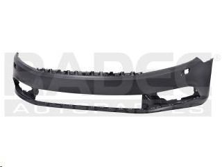 [203-3114-17] FASCIA DELANTERA VW PASSAT CC 13-17 S/HOYO P/SENSOR P/PINTAR EXECUTIVE/SPORTLINE/HIGHLINE/WOLFSBURG/R-LINE/TURBO/SPORT/BASE
