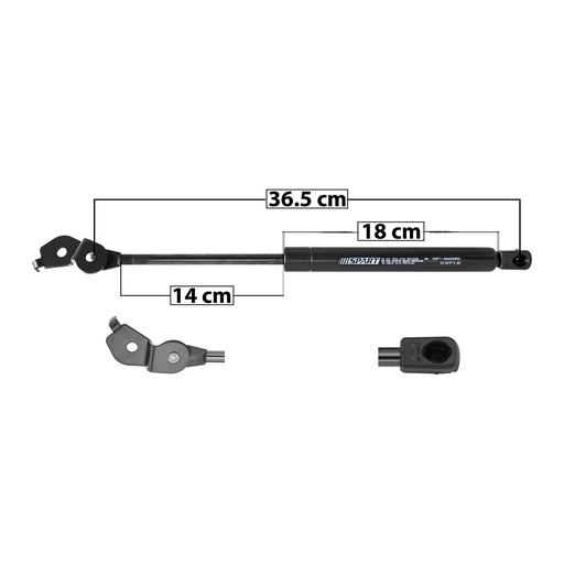 [004-3002-00] AMORTIGUADOR COFRE TY CAMRY 92-96  36.5 18 14 ENTRADA TIPO 9 ENTRADA 2 TIPO 15 480 107.91 48.95 420 94.42 42.83 SPART 8685 Derecho   