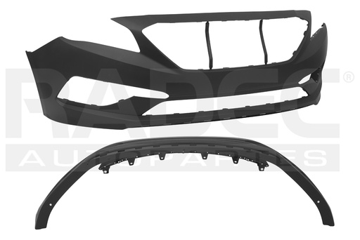 [203-3403-09] FASCIA DELANTERA HY SONATA 15-17 P/PINTAR SE/LIMITED L4 4 CILINDROS 2.4L 5 PUERTAS
