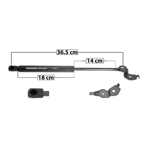 [004-3002-01] AMORTIGUADOR COFRE TY CAMRY 92-96  36.5 18 14 ENTRADA TIPO 9 ENTRADA 2 TIPO 15 480 107.91 48.95 420 94.42 42.83 SPART 8689 Izquierdo   