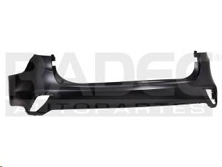 [203-3404-10] FASCIA TRASERA HY SANTA FE 18 SUPERIOR S/HOYO P/SENSOR P/PINTAR ALL MODELS EXCEPTO SPORT
