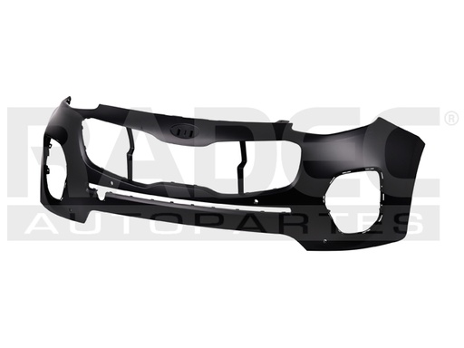 [203-3502-09] FASCIA DELANTERA KI SPORTAGE 16-19 SUPERIOR C/HOYO P/SENSOR P/PINTAR EX/SXL L4 4 CILINDROS 2.0/2.4L 5 PUERTAS