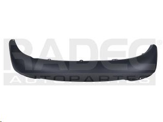 [203-3507-03] FASCIA TRASERA KI FORTE 16 INFERIOR S/HOYO P/ESCAPE CORRUGADA EX/LX/SX L4 4 CILINDROS 2.0L 4 PUERTAS