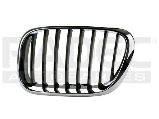 [204-0313-03] PARRILLA BW X5 00-04 CROMADA HUMO IZQ