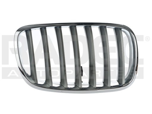 [204-0313-06] PARRILLA BW X5 07-10 CROMADA GRIS DER
