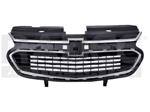 [204-0604-08] PARRILLA CV AVEO 18-23 LINEA NUEVA F/CROMADO LT/LTZ L4 4 CILINDROS 1.5L 4 PUERTAS