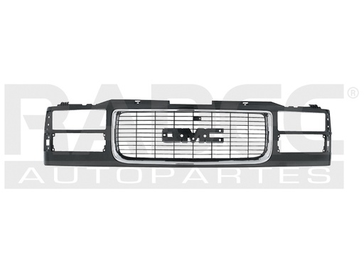 [204-0615-04] PARRILLA CV CHEYENNE 96-98/SIERRA 94-98/SUBURBAN 96-99 FILO INTERIOR CROMADA