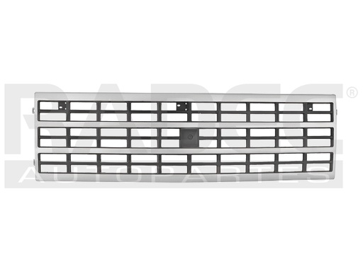 [204-0620-03] PARRILLA CV CUSTOM 89-91 GRIS