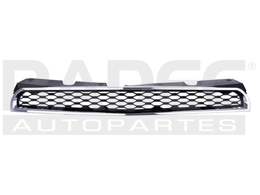 [204-0622-06] PARRILLA CV EQUINOX SUPERIOR 10-15 NEGRA C/MOLDURA CROMADA