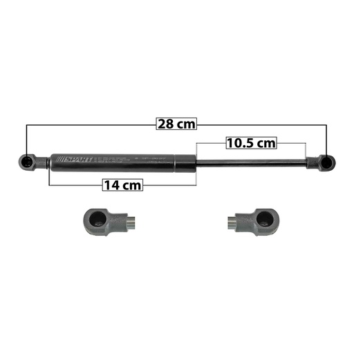 [004-3103-01] AMORTIGUADOR CAJUELA VW PASSAT 96-00  AD A4 96-01/S4 00-02  VW JETTA 99-04  28 14 10.5 ENTRADA TIPO 1 ENTRADA 2 TIPO 1 520 116.9 53.02 460 103.41 46.91 SPART 9097    