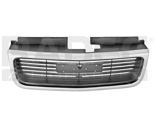 [204-0635-12] PARRILLA CV S-10/SONOMA 98-04 CROMADA/GRIS