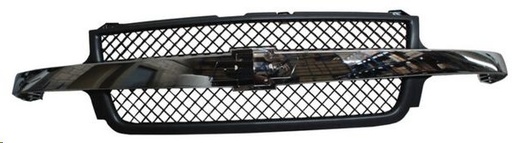 [204-0639-04] PARRILLA CV SILVERADO 99-02 3.5 TONS CROMADA