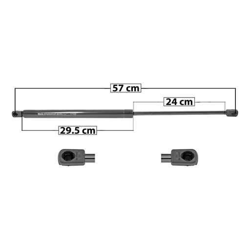 [004-3109-04] AMORTIGUADOR CAJUELA VW EUROVAN/TRANSPORTER 95-03  57 29.5 24 ENTRADA TIPO 9 ENTRADA 2 TIPO 9 860 193.34 87.7 800 179.85 81.58 SPART SP-5447 Derecho/Izquierdo   