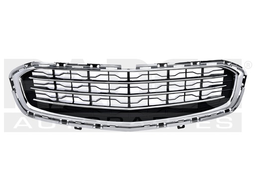 [204-0665-09] PARRILLA CV CRUZE SUPERIOR 15-17 GRIS F/CROMADO