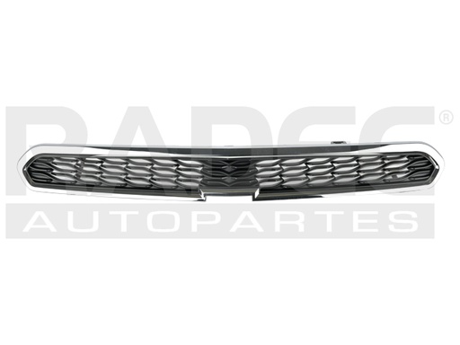 [204-0666-01] PARRILLA CV SPARK 13-17 LINEA ANTERIOR C/MOLDURA CROMADA