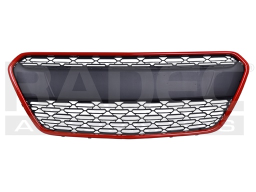 [204-0666-12] PARRILLA CV SPARK 16-18 NEGRA F/ROJO LT