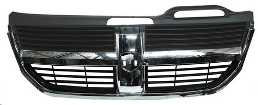 [204-0911-00] PARRILLA DG JOURNEY 09-10 NEGRO C/MOLDURA CROMADO