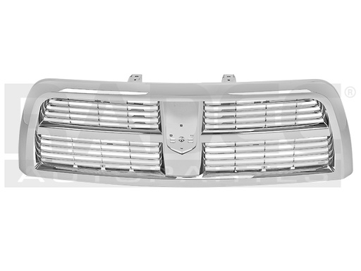 [204-0913-04] PARRILLA DG RAM 09-13 2500/3500 RAYAS CROMADA COMPLETA