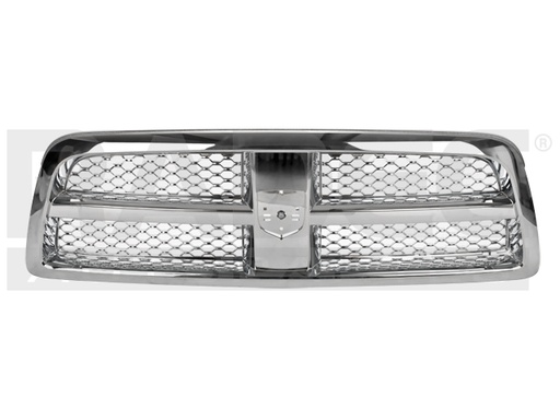 [204-0913-05] PARRILLA DG RAM 09-13 PANAL CROMADA