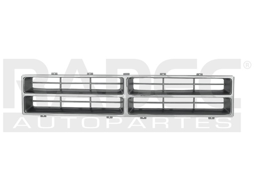 [204-0916-03] PARRILLA DG RAM 86-89 CROMADA ***Hasta A