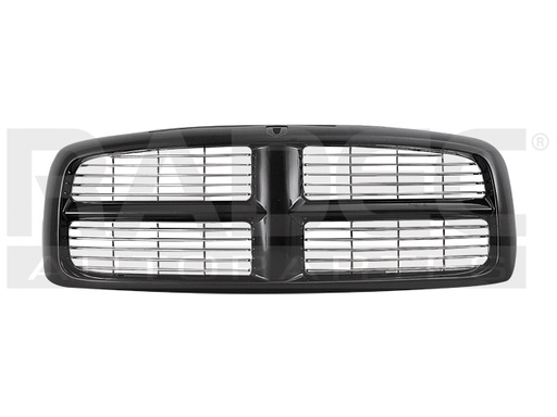 [204-0916-13] PARRILLA DG RAM 02-04 COMPLETA P/PINTAR/CROMADA