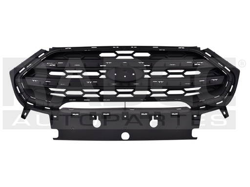 [204-1208-08] PARRILLA FD ECOSPORT 18-21 S/MOLDURA NEGRA MATE TREND/IMPULSE/TITANIUM L3/L4 3/4 CILINDROS 1.5/2.0L 5 PUERTAS ARGENTINA