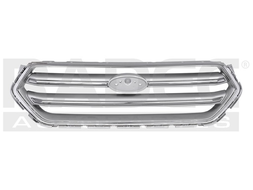 [204-1209-10] PARRILLA FD ESCAPE 17-19 PLATA C/MOLDURAS CROMADA S/S PLUS/TREND/TREND ECOBOOST/TITANIUM/TITANIUM ECOBOOST L4 4 CILINDROS 2.0/2.5L 5 PUERTAS