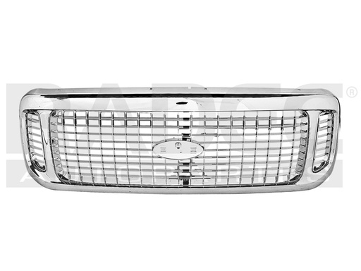 [204-1212-01] PARRILLA FD EXCURSION 99-04 CROMADA COMPLETA