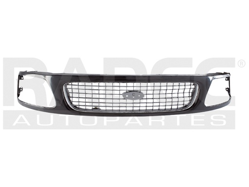 [204-1213-03] PARRILLA FD EXPEDITION 97-98 NEGRA C/MOL