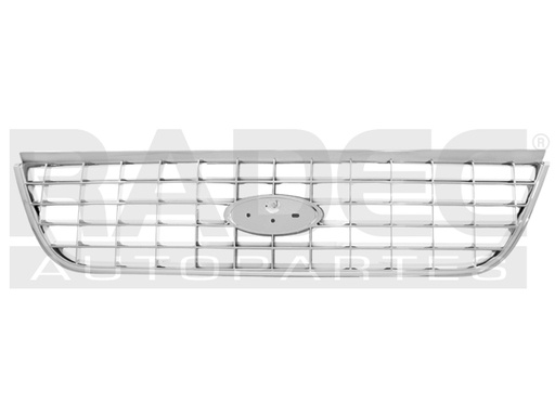 [204-1214-07] PARRILLA FD EXPLORER 02-05 CROMADA