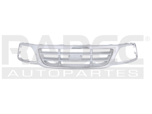 [204-1215-03] PARRILLA FD F-150/F-250 99-03 CROMADA D/CUADROS