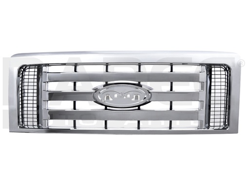 [204-1215-10] PARRILLA FD F-150/F-250 09-12 CROMADA XLT