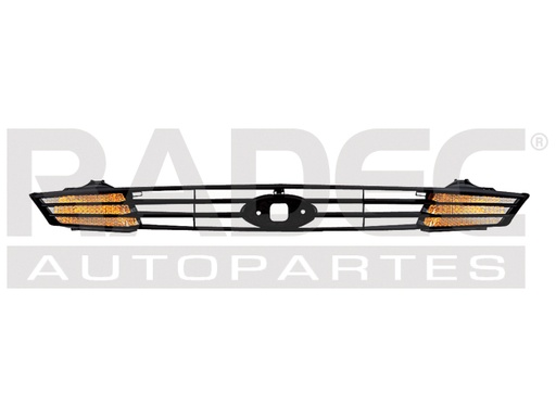 [204-1219-00] PARRILLA FD FOCUS 00-04 NEGRA C/CUARTO