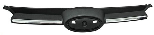 [204-1219-05] PARRILLA FD FOCUS 12-14 NEGRA BRILLANTE C/MOLDURA CROMADA