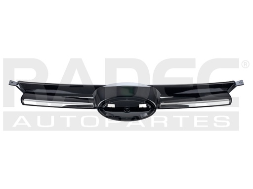 [204-1219-06] PARRILLA FD FOCUS 12-14 NEGRA MATE C/MOLDURA CROMADA AMBIENTE/SE PLUS/TREND SPORT/TITANIUM PLUS L4 4 CILINDROS 2.0L 4 PUERTAS
