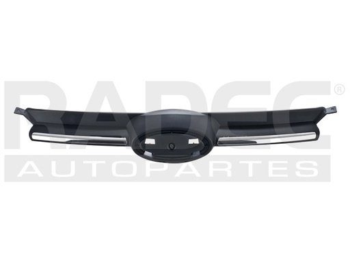[204-1219-07] PARRILLA FD FOCUS 12-14 GRIS MATE C/MOLDURA CROMADA