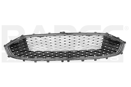 [204-1221-04] PARRILLA FD FUSION 19-20 DE PANEL C/MOLDURAS CROMADAS LUXURY/TITANIUM L4 4 CILINDROS 2.0L 4 PUERTAS