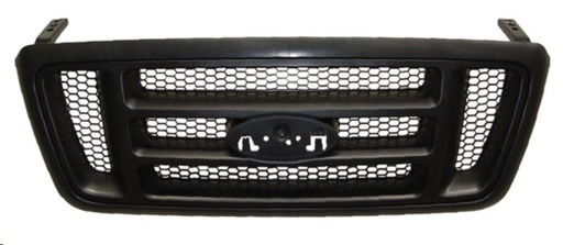 [204-1226-04] PARRILLA FD LOBO 04-08 FX4 NEGRA D/CUADRADA C/PANAL