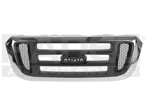 [204-1230-22] PARRILLA FD RANGER 05-09 CROMADA LINEAS